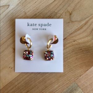 kate spade Gold Jewelry Earrings with Gemstone Accents